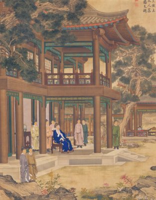 图片[2]-The peacock in Qianlong Temple opens its screen and sticks it down-China Archive